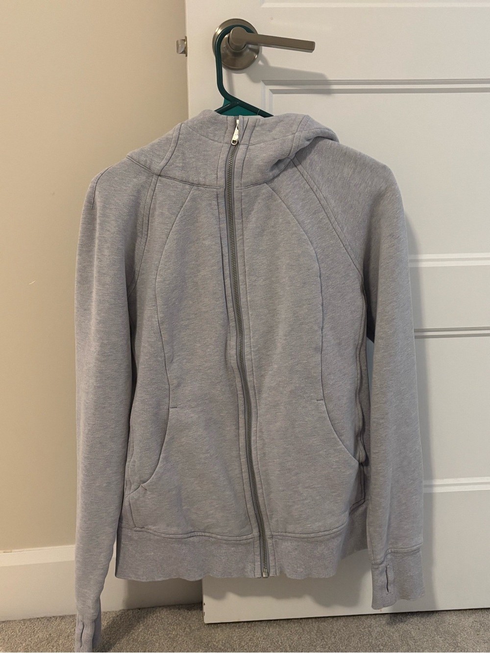 lululemon athletica Light purple Full-Zip Scuba Hoodie